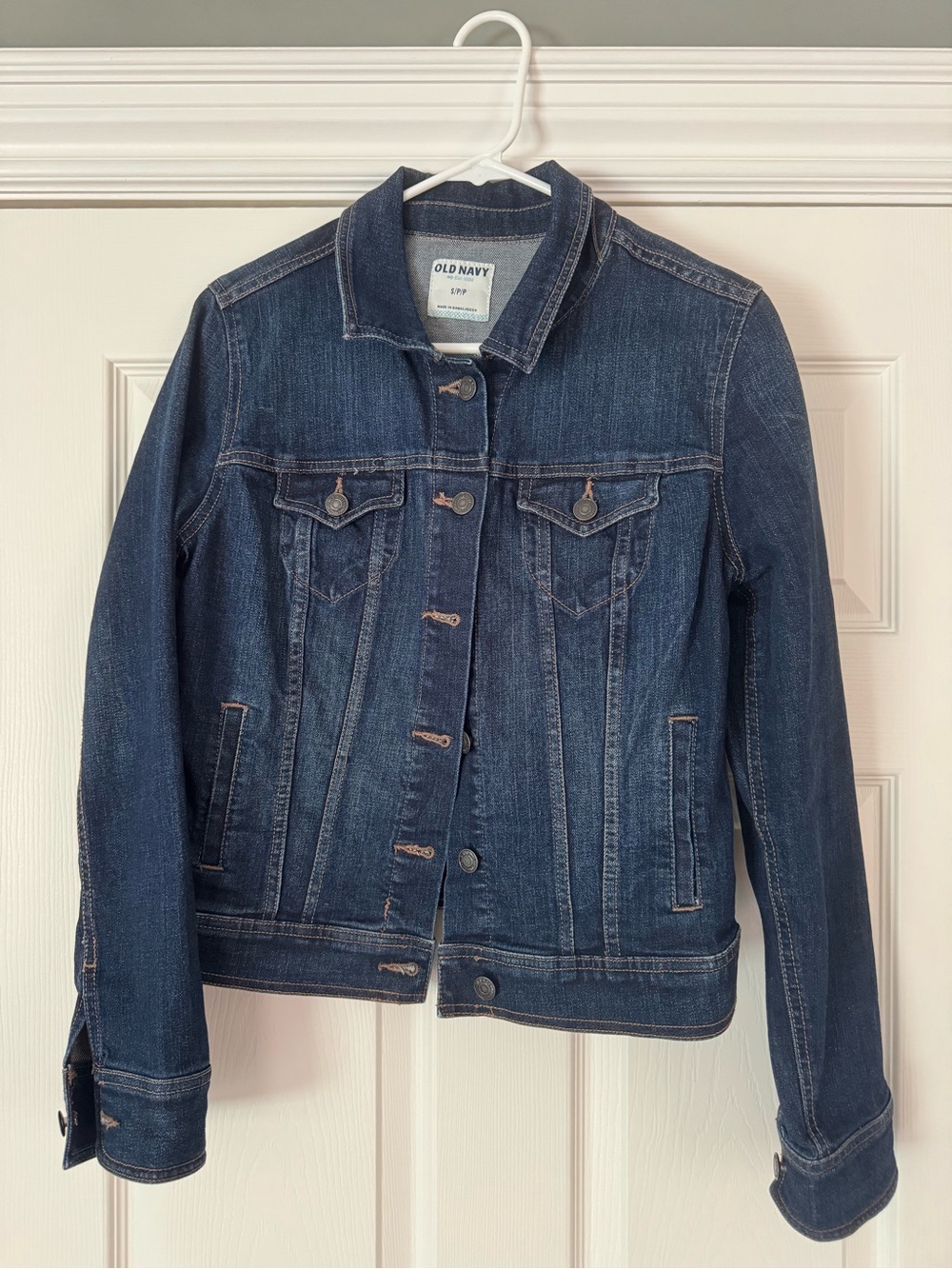 Old Navy Dark Blue Jean Jacket